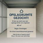 Opslag/werkruimte gezocht