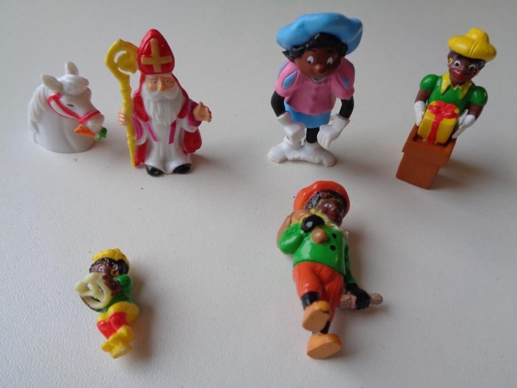 Sinterklaas en pieten setje.  Klein, Ophalen of Verzenden, Zo goed als nieuw, Popje