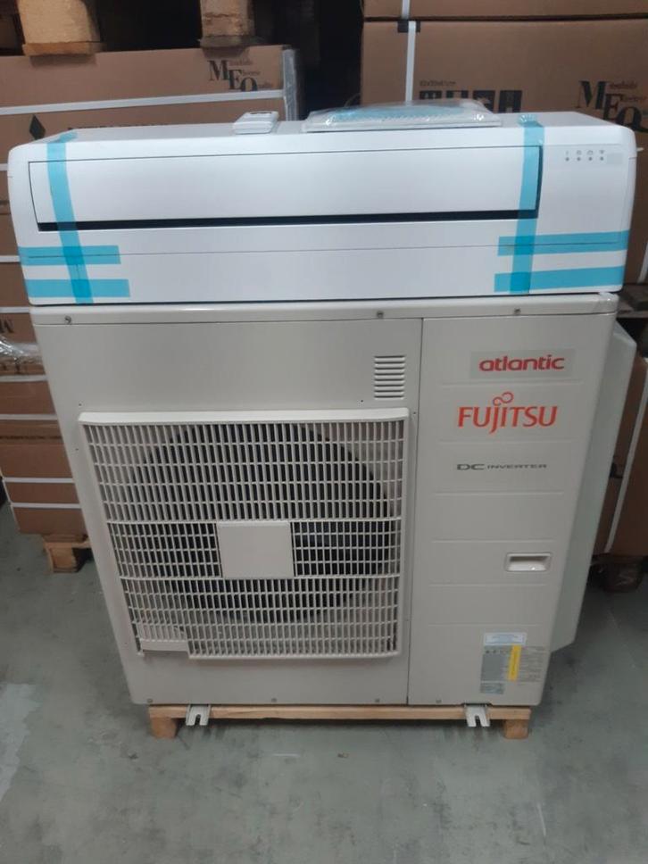 Fujitsu 10/12 kw warmtepomp multisplit 5 poorts, Witgoed en Apparatuur, Airco's, Zo goed als nieuw, Wandairco, 100 m³ of groter