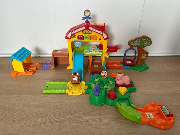 VTech Zoef Zoef Dieren Boerderij incl. 2 dieren, Kinderen en Baby's, Speelgoed | Vtech, Gebruikt, 2 tot 4 jaar, Ophalen