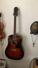 Een Aria Country Western Gitaar, Muziek en Instrumenten, Ophalen of Verzenden, Gebruikt, Western- of Steelstringgitaar