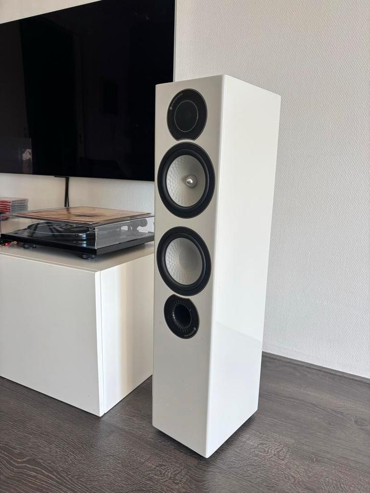 Monitor Audio Silver RX6 Pianolak - Prachtige luidsprekers!, Audio, Tv en Foto, Luidsprekers, Zo goed als nieuw, Front, Rear of Stereo speakers