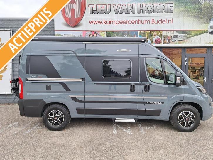 Adria Twin Plus 540 SP 9-AUTOMAAT, PANORAMA RAAM, Caravans en Kamperen, Campers, Bedrijf, tot en met 2, Buscamper of Camperbus