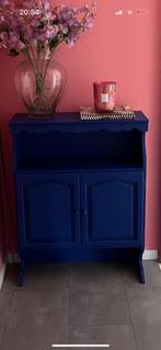 Blauw Kastje met Opbergruimte, Ophalen