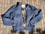 Donkerblauwe bomber, Kleding | Dames, Maat 38/40 (M), Blauw, Ophalen of Verzenden, Twenty Three