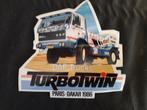 sticker DAF Paris - Dakar 1986 TurboTwin, Auto's, Ophalen of Verzenden, Zo goed als nieuw
