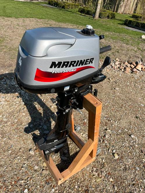 Mariner 4pk kortstaart 4-takt, Watersport en Boten, Buiten- en Binnenboordmotoren, Nieuw, Benzine, Buitenboordmotor, Minder dan 5 pk