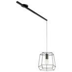 Lightswing ophangsysteem single mat zwart 90 cm, Huis en Inrichting, Lampen | Hanglampen, Ophalen, Zo goed als nieuw, Minder dan 50 cm