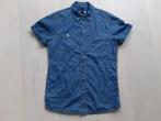 Revelation donkerblauw denim overhemd maat XS, Kleding | Heren, Blauw, Halswijdte 38 (S) of kleiner, Ophalen of Verzenden, Zo goed als nieuw