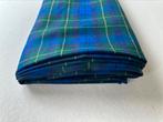Prachtig Schotse ruit stof, wol/polyester 200 x 158, Wol, Blauw, 120 cm of meer, Ophalen of Verzenden