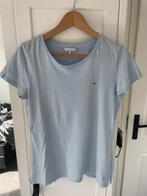 Zgan blauw tommy tshirt mt m, Tommy Hilfiger, Blauw, Maat 38/40 (M), Ophalen of Verzenden