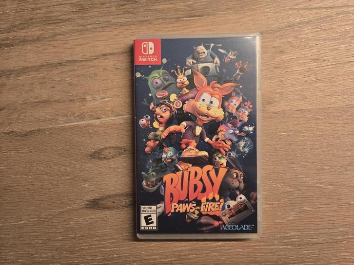 Bubsy paws on fire - Nintendo Switch, Spelcomputers en Games, Games | Nintendo Switch, Zo goed als nieuw, Avontuur en Actie, 1 speler