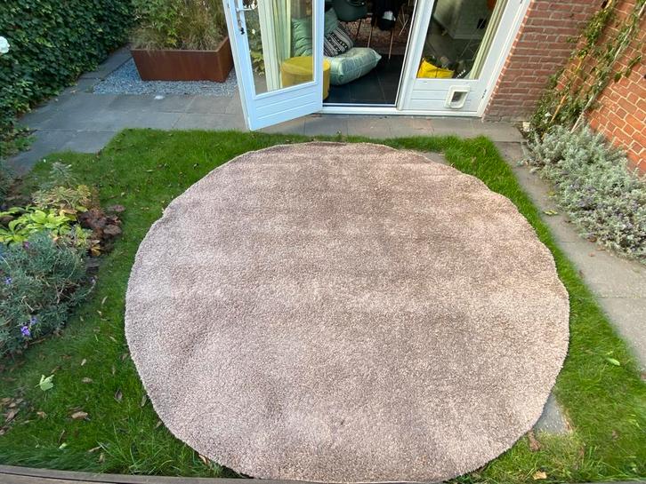 Groot Rond Vloerkleed - 3 Meter Diameter, Huis en Inrichting, Stoffering | Tapijten en Kleden, Gebruikt, 200 cm of meer, Rond