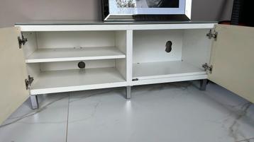 Ikea Besta kastje / tv meubel wit - afbeelding 2
