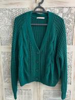 NIEUW! Gebreid vest Studio Anneloes smaragdgroen wijd M, Kleding | Dames, Truien en Vesten, Studio Anneloes, Maat 46/48 (XL) of groter