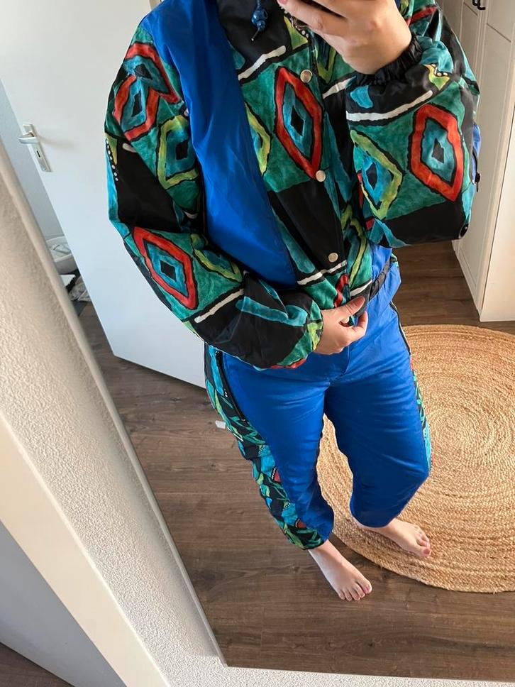 Fout vintage retro skipak maat 40, Kleding | Dames, Wintersportkleding, Gedragen, Pak, Maat 38/40 (M), Ophalen of Verzenden
