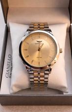Gianello Italiaans horloge - Stijlvol polshorloge, Overige merken, Staal, Staal, Polshorloge
