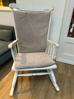 Houten schommelstoel inclusief kussens, Antiek en Kunst, Ophalen