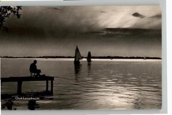 Oud loosdrecht sfeerfoto, Verzamelen, Ansichtkaarten | Nederland, Ongelopen, Noord-Holland, 1960 tot 1980, Verzenden