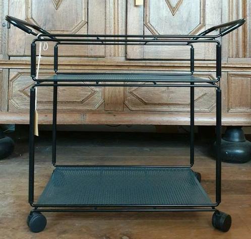 Vintage design barcart trolley Niels Gammelgaard voor IKEA, Huis en Inrichting, Tafels | Bijzettafels, Zo goed als nieuw, Rechthoekig