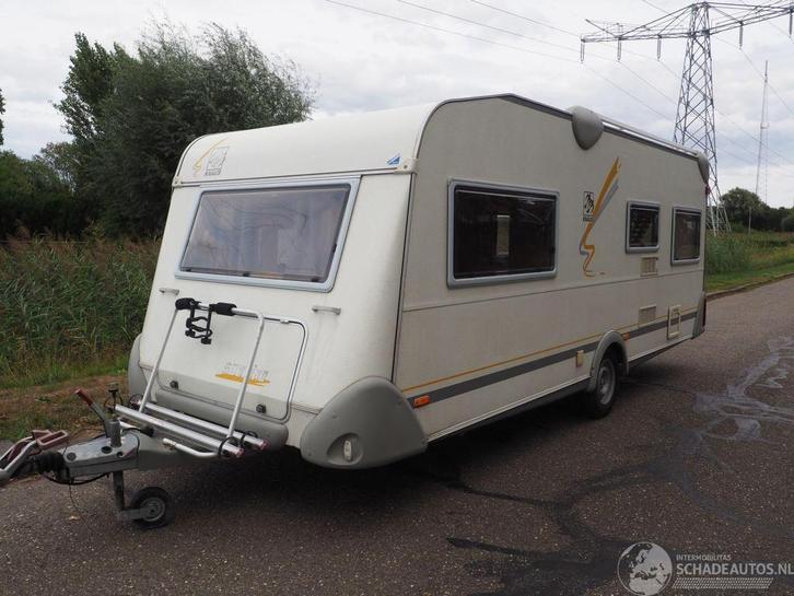 Knaus 550 Sudwind Stappelbed (bj 1999), Caravans en Kamperen, Caravans, Bedrijf, Knaus