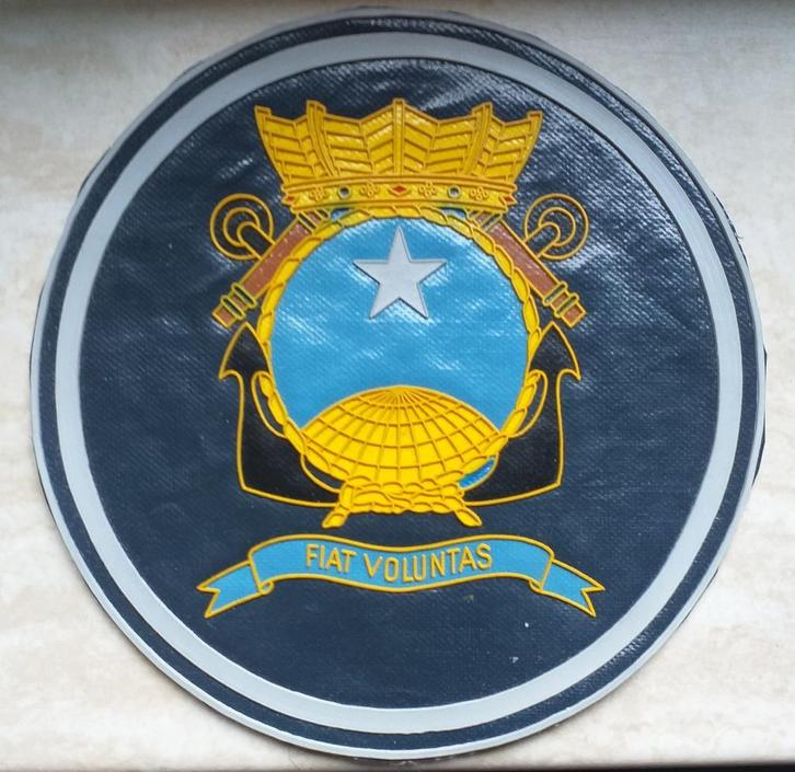 Nederlands Marine Embleem Schip Hr.Ms. Poolster Patch Nederl, Verzamelen, Militaria | Algemeen, Marine, Embleem of Badge, Nederland