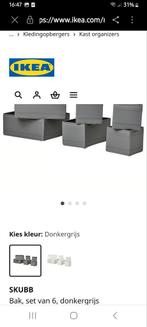 Ikea opbergbakken, Ophalen of Verzenden, Zo goed als nieuw