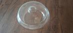 Vintage glazen koekjesschaal Leerdam glas, Ophalen of Verzenden
