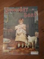 Nostalgisch Blikken Bord "Sunlight Soap", Ophalen, Nieuw, Overige