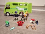 Playmobil Paardentrailer met Paard en Ruiter complete set, Ophalen, Zo goed als nieuw, Complete set