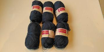 5 bollen Phildar Phil Cotton jeansblauw beschikbaar voor biedingen