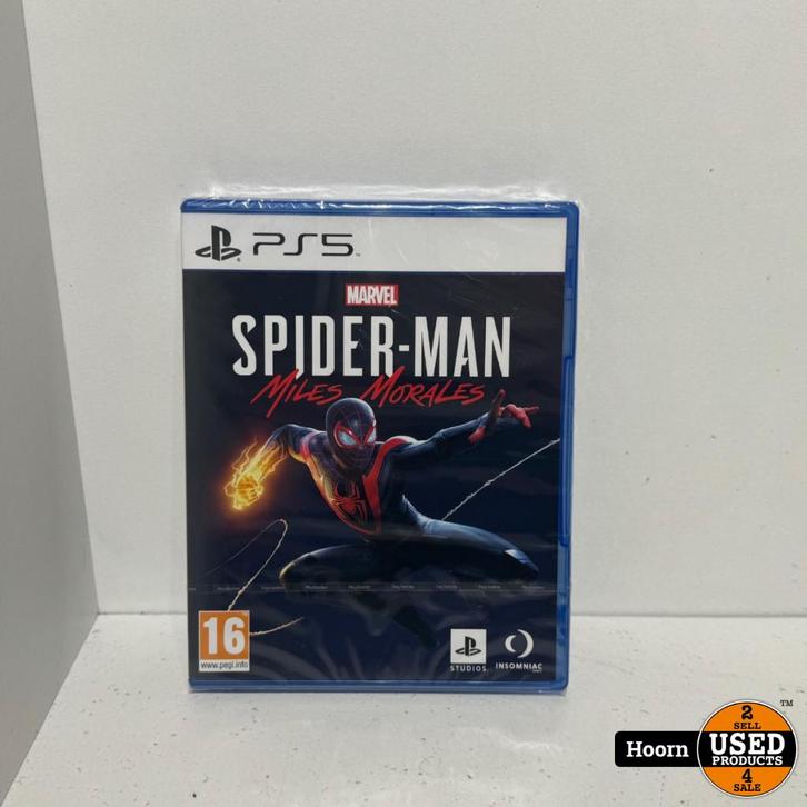 PS5 Game: Spider-Man Miles Morales, Spelcomputers en Games, Games | Sony PlayStation 5, Gebruikt, Ophalen of Verzenden