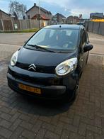 Citroën C1 1.0 5-DRS 2007 Zwart 5Deur Airco NAP, Voorwielaandrijving, Stof, Zwart, 4 stoelen