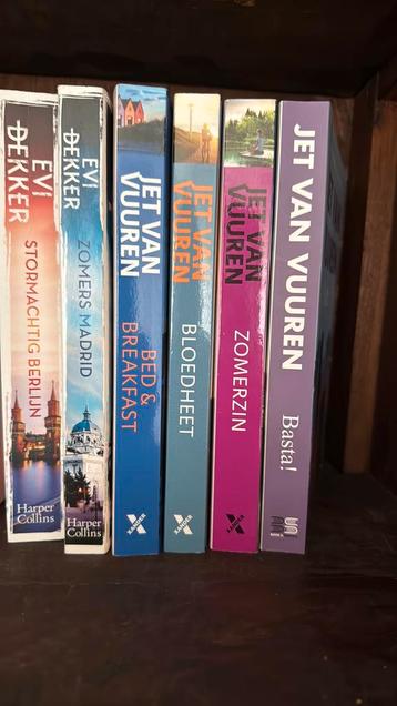 Boeken Jet van Vuuren & Evi Dekker - 6 stuks beschikbaar voor biedingen