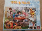 King collage puzzel 1000 stukjes Children, Ophalen of Verzenden, 500 t/m 1500 stukjes, Zo goed als nieuw, Legpuzzel