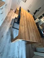 Eikenhout eettafel, Huis en Inrichting, Tafels | Eettafels, Ophalen, Gebruikt, Eikenhout, 50 tot 100 cm