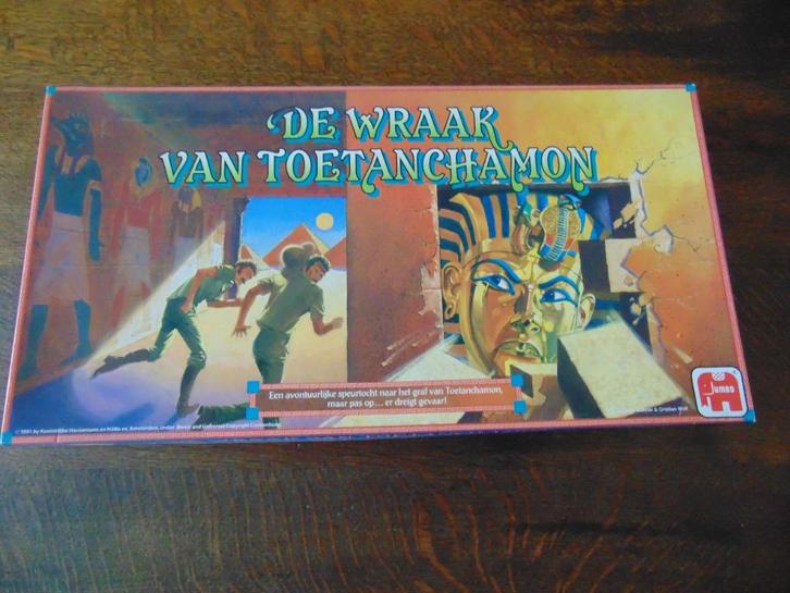 De Wraak van Toeanchamon Spel van Jumbo, Hobby en Vrije tijd, Gezelschapsspellen | Bordspellen, Gebruikt, Een of twee spelers