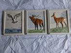 Jie Gantofta wandtegels uit de WWF serie, Huis en Inrichting, Ophalen of Verzenden, Minder dan 50 cm, Schilderij, Minder dan 50 cm