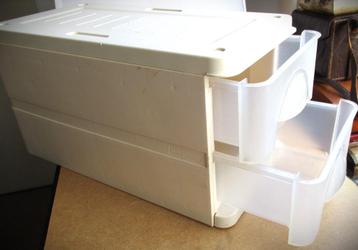 Curver Laden Cassette~2 laden~Laatjes~Kastje~Kunststof beschikbaar voor biedingen