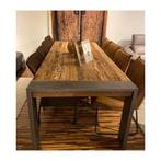 Novara eettafel 240X100cm tower living nu voor €569,-, Ophalen, Teakhout, 50 tot 100 cm, Rechthoekig