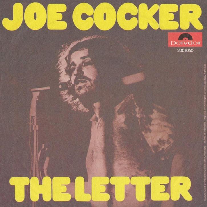 Joe Cocker – The Letter, Cd's en Dvd's, Vinyl Singles, Single, Pop, 7 inch, Ophalen of Verzenden