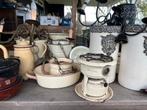 Brocante/ emaille/ kroonluchters/zinken teilen/ blikken/ kra, Ophalen