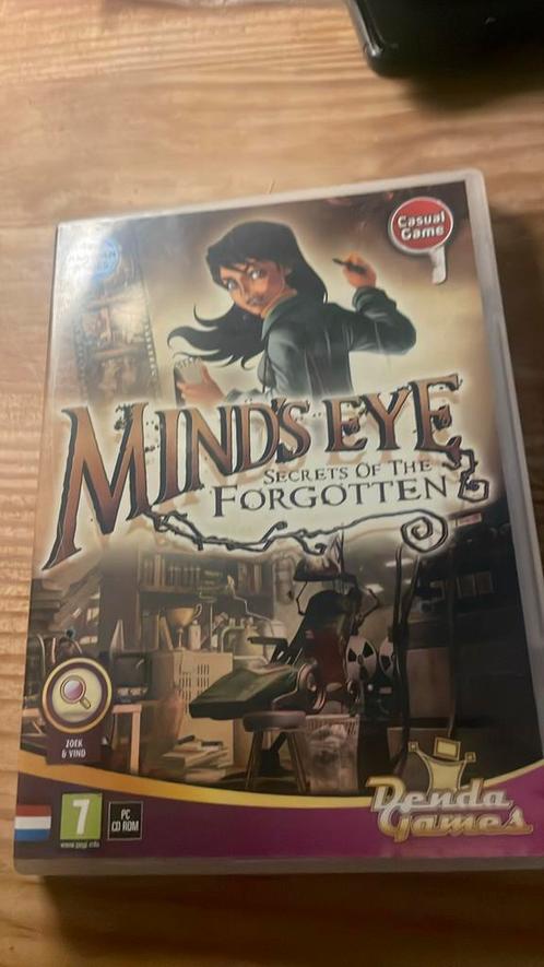 PC cd Mind’s eye Secrets Of The Forgotten, Spelcomputers en Games, Games | Nintendo Switch, Zo goed als nieuw, Puzzel en Educatief
