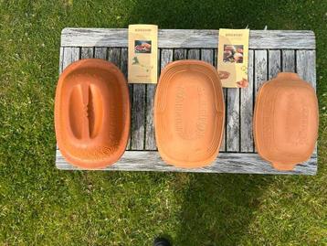 2 stuks Romertpf oven schalen weinig gebruikt beschikbaar voor biedingen