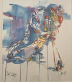 IJshockey Tekening Gesigneerd Ortho Owen Art D, Ophalen of Verzenden