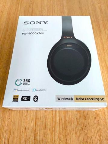 Sony WH-1000XM4 nieuw in plastic seal beschikbaar voor biedingen