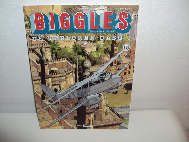 BIGGLES - R.A.F. Piloot - Compl.Reeks 1 t/m 15, Boeken, Stripboeken, Nieuw, Complete serie of reeks, Ophalen of Verzenden