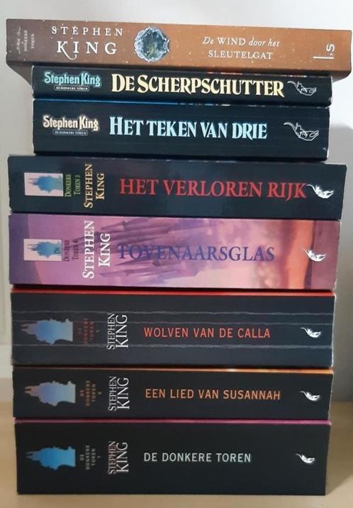 Stephen King, De Donkere Toren, compleet, 8 delen!, Boeken, Fantasy, Gelezen, Ophalen of Verzenden
