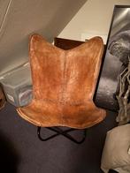 Originele vlinderstoel, Ophalen, Gebruikt, Bruin, Leer