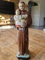 Heilige Antonius met kindje Jezus 20 cm, Antiek en Kunst, Ophalen of Verzenden